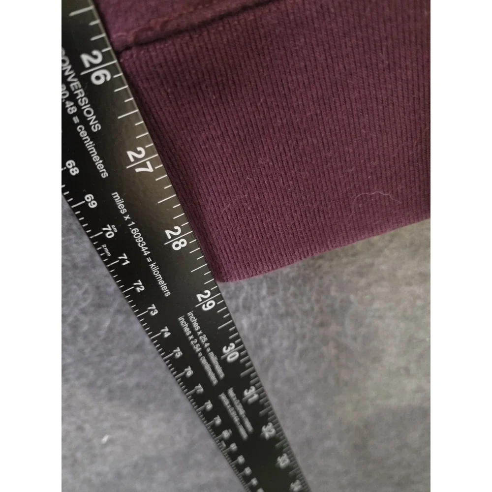 Vtg Champion Reverse Weave Jogger Sweatpants Maroon Men's 3XL GF01